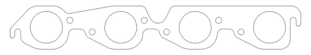 COMETIC GASKETS C5349-030 MLS Exhaust Gasket Set BBC w/2.000 Round Port