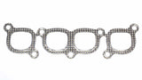 COMETIC GASKETS EX1256064AM Exhaust Gasket - SBC ASCS Brodix Heads