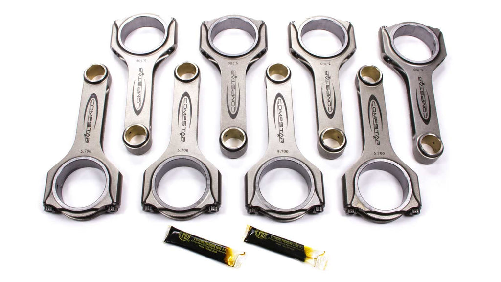 CALLIES CSA6000AS2A0AH SBC Forged H-Beam Rods - 6.000/1.888