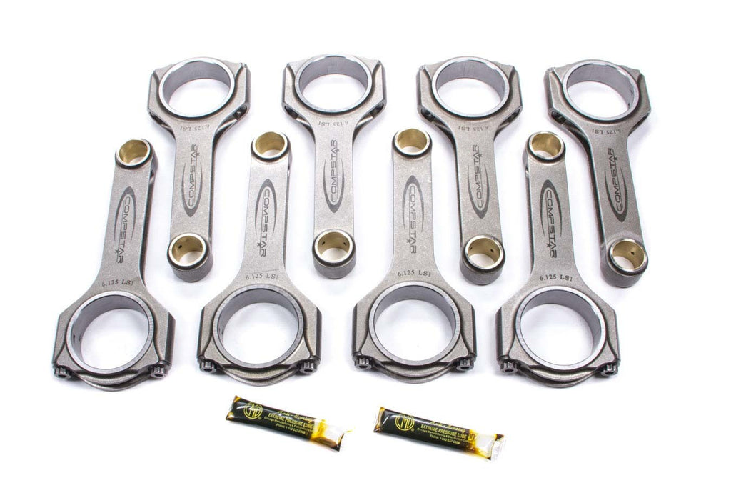 CALLIES CSC6125DS2A2AH GM LS Forged H-Beam Rods - 6.125/2.100