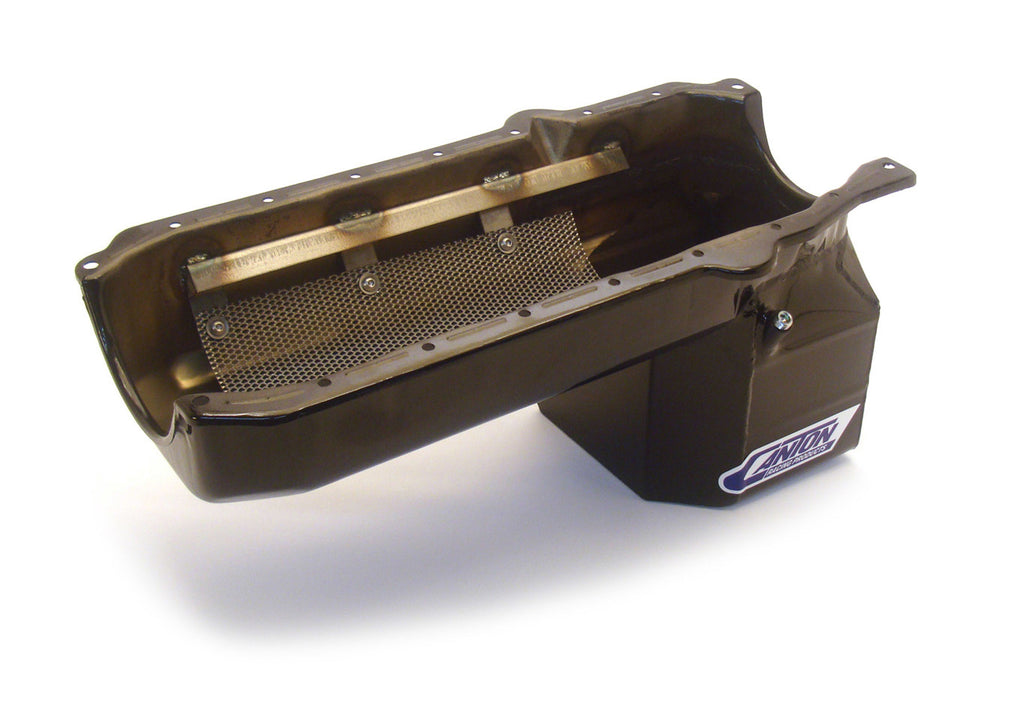 CANTON 16-100T SBC S10 4x4 Oil Pan w/1pc. Rear Main