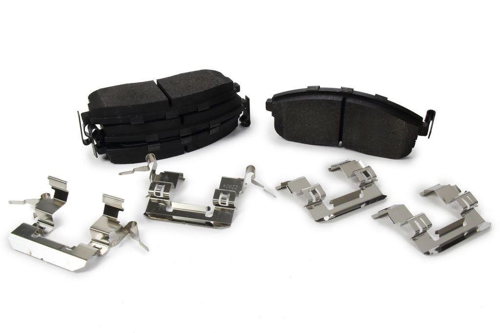 CENTRIC BRAKE PARTS 104.08151 Posi-Quiet Semi-Metallic Brake Pads with Hardwar