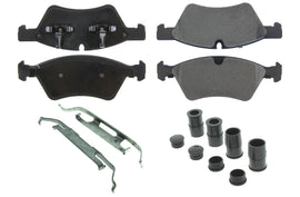 CENTRIC BRAKE PARTS 104.11230 Posi-Quiet Semi-Metallic Brake Pads with Hardwar