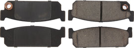 CENTRIC BRAKE PARTS 105.04810 Posi-Quiet Ceramic Brake Pads with Shims and Har