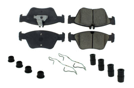 CENTRIC BRAKE PARTS 105.07100 Posi-Quiet Ceramic Brake Pads with Shims and Har