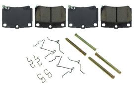 CENTRIC BRAKE PARTS 105.07330 Posi-Quiet Ceramic Brake Pads with Shims and Har
