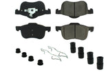 CENTRIC BRAKE PARTS 105.07940 Posi-Quiet Ceramic Brake Pads with Shims and Har