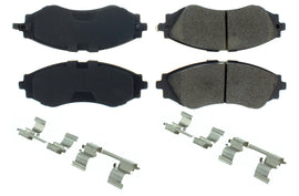 CENTRIC BRAKE PARTS 105.07970 Posi-Quiet Ceramic Brake Pads with Shims and Har