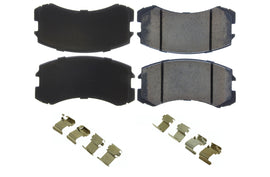 CENTRIC BRAKE PARTS 105.09040 Posi-Quiet Ceramic Brake Pads with Shims and Har
