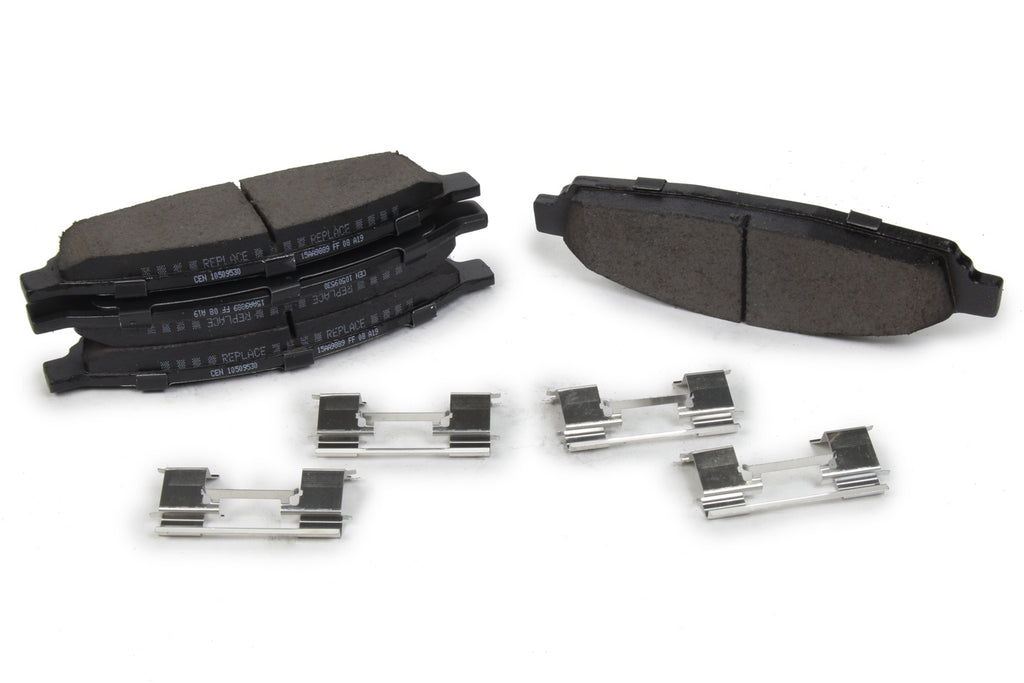 CENTRIC BRAKE PARTS 105.09530 Posi-Quiet Ceramic Brake Pads with Shims and Har