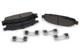 CENTRIC BRAKE PARTS 105.09530 Posi-Quiet Ceramic Brake Pads with Shims and Har