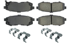 CENTRIC BRAKE PARTS 105.10730 Posi-Quiet Ceramic Brake Pads with Shims and Har