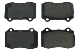 CENTRIC BRAKE PARTS 106.06010 Posi-Quiet Extended Wear Brake Pads with Shims a