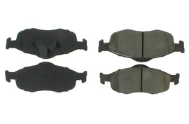 CENTRIC BRAKE PARTS 106.06480 Posi-Quiet Extended Wear Brake Pads with Shims a
