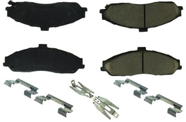 CENTRIC BRAKE PARTS 106.07310 Posi-Quiet Extended Wear Brake Pads with Shims a