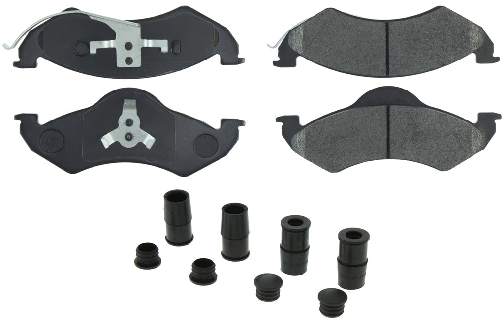 CENTRIC BRAKE PARTS 106.07460 Posi-Quiet Extended Wear Brake Pads with Shims a
