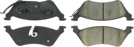 CENTRIC BRAKE PARTS 106.08580 Posi-Quiet Extended Wear Brake Pads with Shims