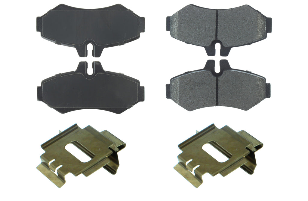 CENTRIC BRAKE PARTS 106.09280 Posi-Quiet Extended Wear Brake Pads with Shims a