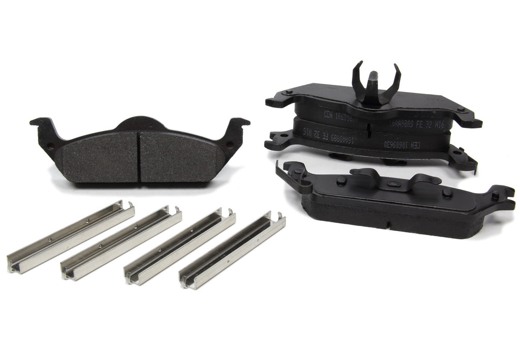 CENTRIC BRAKE PARTS 106.09630 Posi-Quiet Extended Wear Brake Pads with Shims a