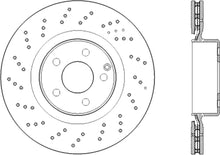 Load image into Gallery viewer, CENTRIC BRAKE PARTS 128.35120 Premium OE Design Drille d Brake Rotor