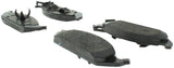 CENTRIC BRAKE PARTS 300.06500 Premium Semi-Metallic Br ake Pads with Shims and