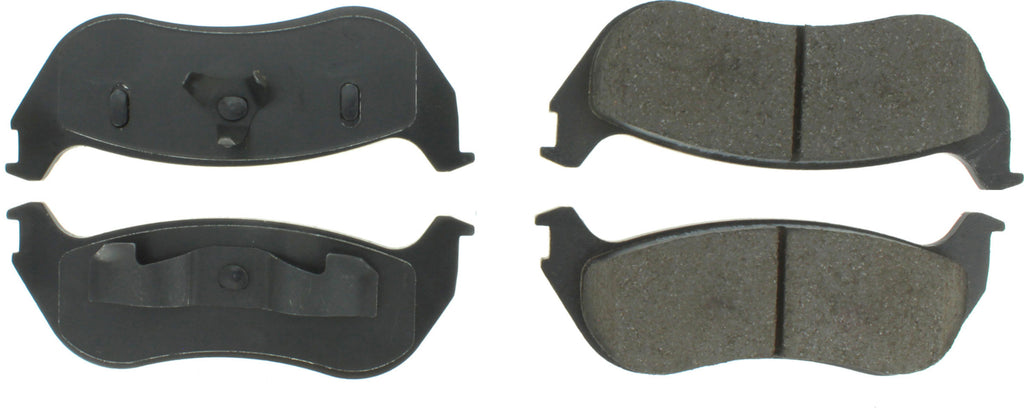 CENTRIC BRAKE PARTS 300.08810 Premium Semi-Metallic Br ake Pads with Shims and