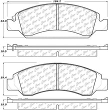 Load image into Gallery viewer, CENTRIC BRAKE PARTS 306.1363 Centric Brake Parts CBP306.13630 Fleet Performance Para-Aramid Brake Pads for GM Fullsize SUVs (2014-2017) – Set of 4