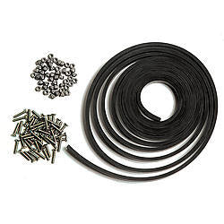 CHASSIS ENGINEERING 4912 Window Installation Kit w/1/4in Thick Rubber