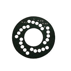 CHASSIS ENGINEERING 8126 Bolt Circle Template