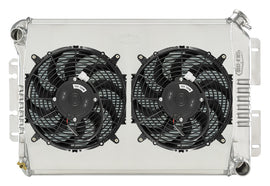 COLD CASE RADIATORS CHC11SK Cold Case Radiators CHC11SK 1967-1969 GM F-Body Big Block Chevy Radiator with Dual 12-Inch Fan Kit