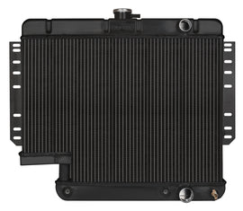 COLD CASE RADIATORS CHI565A-5B 61-65 Impala Radiator w/500 Steering Box Black