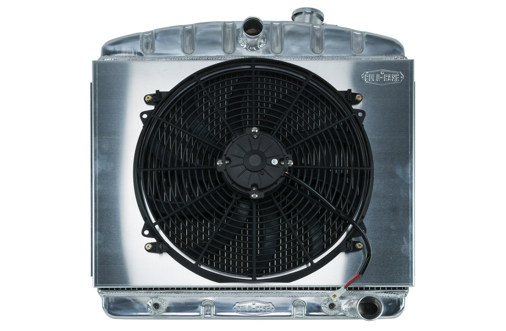 COLD CASE RADIATORS CHT562AK 55-57 Tri-5 Chevy Radiat or & 16in Fan Kit
