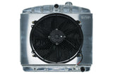 COLD CASE RADIATORS CHT563AK 55-56 Tri-5 Chevy Radiat or & 16in Fan Kit 6 Cyl