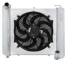 Load image into Gallery viewer, COLD CASE RADIATORS CHV711K 61-62 Corvette Radiator w/ 16in Fan Kit
