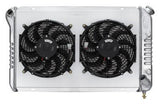COLD CASE RADIATORS CHV718AK 77-82 Corvette Radiator w/ Dual 12in Fan Kit