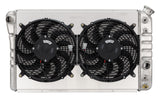 COLD CASE RADIATORS CHV719AK 84-90 Corvette Radiator w/ Dual 12in Fan Kit