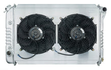 Load image into Gallery viewer, COLD CASE RADIATORS FOM578AK 71-73 Mustang Radiator AT 26in Dual 12in Fans