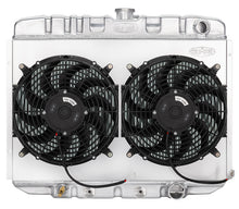 Load image into Gallery viewer, COLD CASE RADIATORS FOM587AK 67-70 Mustang Radiator AT 24in Dual 12in Fans
