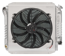 COLD CASE RADIATORS FOT574A-1K 66-77 Bronco Radiator 1in Tubes 16in Fan