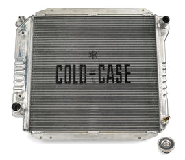 COLD CASE RADIATORS FOT574A-5 Cold Case Radiators 66-77 Ford Bronco V8 Automatic Aluminum Radiator Module - FOT574A-5
