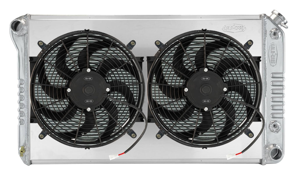 COLD CASE RADIATORS GMA42ASK 68-77 A-Body Radiator w/Dual 14in Fan Kit