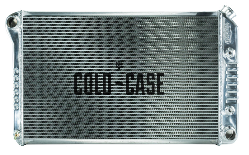 COLD CASE RADIATORS GMG544A-1 Cold Case Radiators GM G-Body 1978-1988 Aluminum Radiator with Polished Finish - Part GMG544A-1