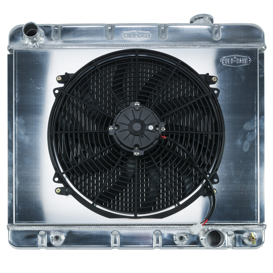 COLD CASE RADIATORS GMT555AK 63-66 Chevy/GMC Pickup Radiator & 16in Fan
