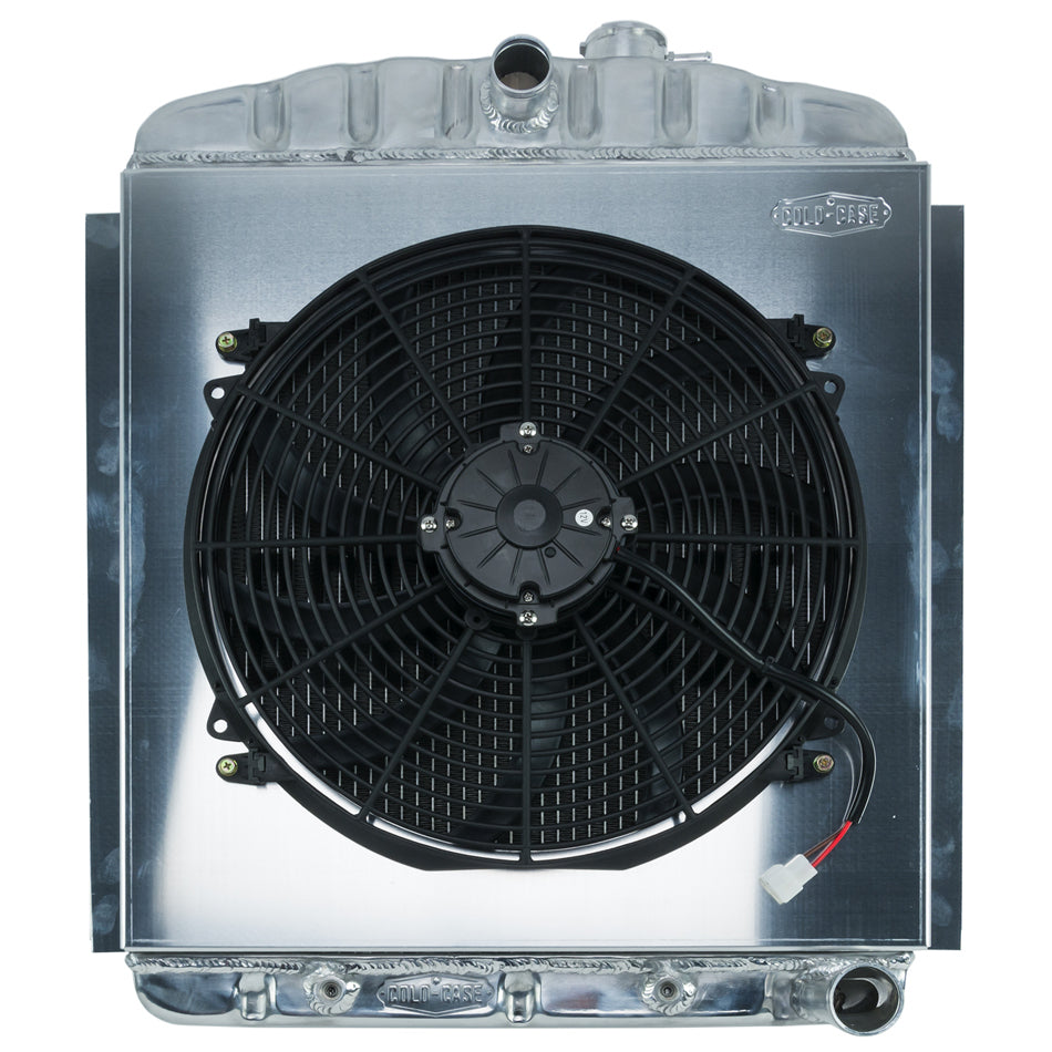 COLD CASE RADIATORS GMT568AK 47-54 Chevy Truck Radiat or & 16 Fan Kit