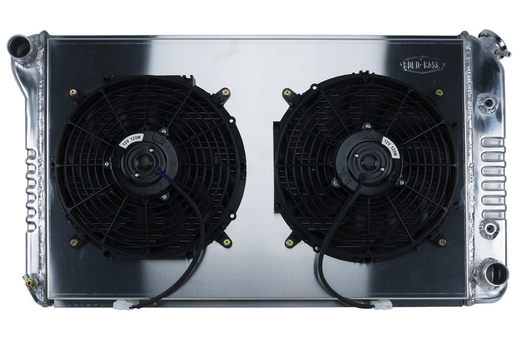 COLD CASE RADIATORS GPF18AK 70-81 Firebird AT 12in Dual Fans