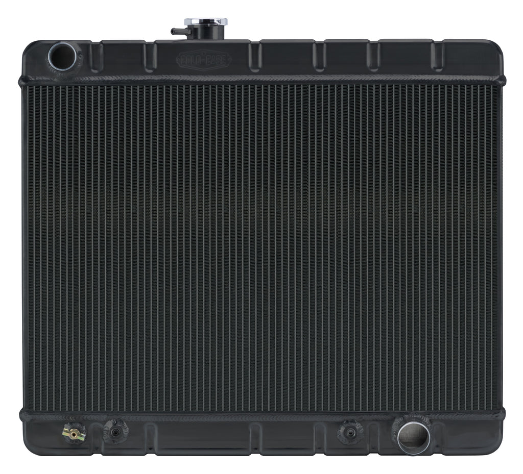 COLD CASE RADIATORS GPG38AB 66-67 GTO Radiator w/AC AT Black