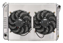 Load image into Gallery viewer, COLD CASE RADIATORS LMM570-5K 79-93 Mustang Coyote Swap Radiator w/Fan
