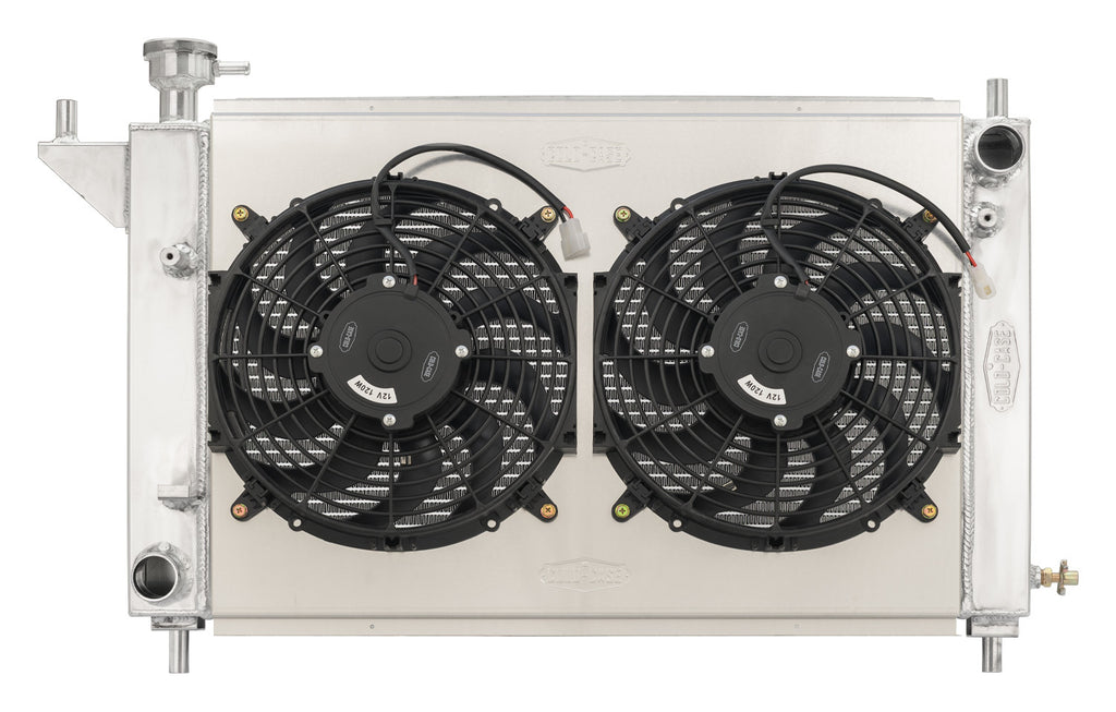 COLD CASE RADIATORS LMM571-5K Cold Case Radiators LMM571-5K Aluminum Radiator and Dual Fan Kit for 1994-1996 Ford Mustang Coyote
