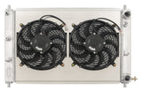 COLD CASE RADIATORS LMM573-7K Cold Case Radiators LMM573-7K Radiator and 12-Inch Dual Fan Kit for 1997-2004 Ford Mustang with GM LS-Series Engine