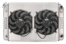 Load image into Gallery viewer, COLD CASE RADIATORS LMM576K 79-93 Mustang LS Swap Swap Radiator w/Fan